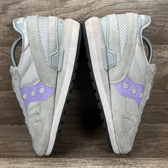Saucony Shadow Gray Purple Womens US Size 9 EUR 40.5 S1108-840 Sneakers - Picture 7 of 10